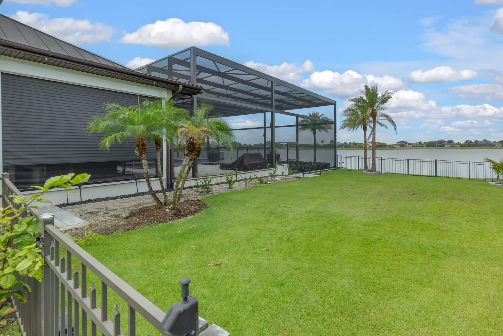 Custom aluminum pool screen enclosure built by All Aluminum & Screening in Brevard County, FL