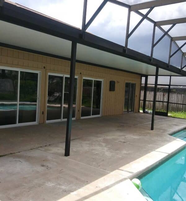 Patio Enclosure Construction And Installation In Palm Bay, FL