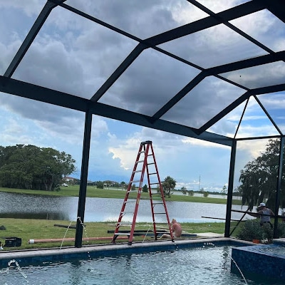 pool screen repair